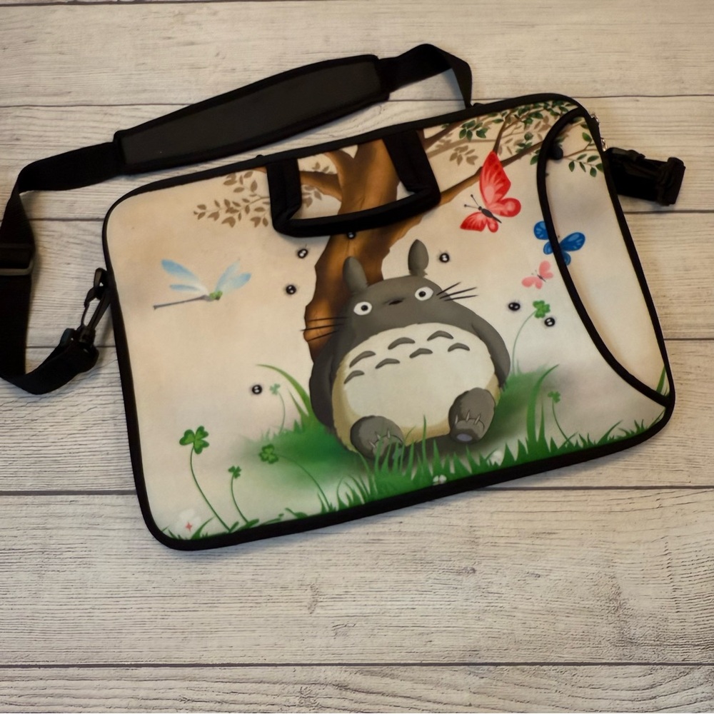 Cute Totoro Laptop Bag with Strap